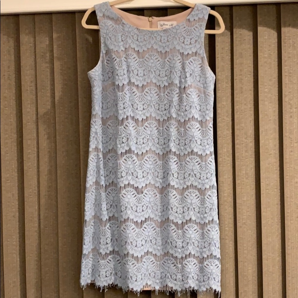 JESSICA H sleeveless lace dress SIZE 8